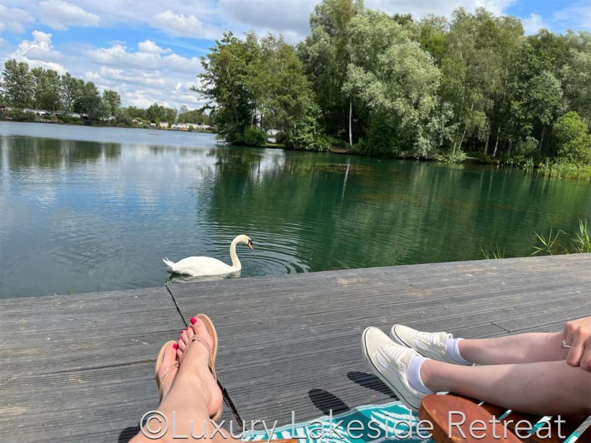 Hotel Lakeside Retreat With Hot Tub & Fishing Peg At Tattershall Lakes Country Park Zewnętrze zdjęcie